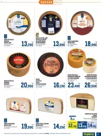 Catálogo Makro Página 19: Boffard queso de oveja reserva €20,95, Flor de Esgueva queso de oveja viejo €16,19