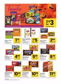 Albertsons weekly ad Page 29: Halloween Peeps Candy €1,79, M&M's Mars Fun Size Candy Bag €5,99