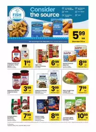 Albertsons weekly ad Page 4: Tiger Thai Tempura Shrimp €6,99, Seapak seafood selection €8,99