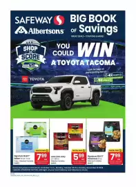 Albertsons weekly ad Page 1: Signature Select Potstickers €7,99, Jack Links Jerky €5,99