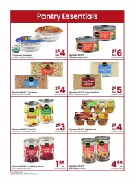 Albertsons weekly ad Page 13: Signature SELECT Dry Beans €2,00, Signature SELECT Apple Sauce €4,00