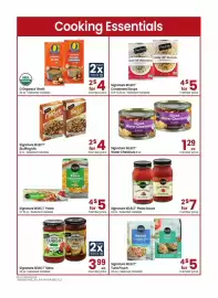 Albertsons weekly ad Page 14: Signature SELECT Pasta €5,00, Signature Select Stuffing Mix €2,00