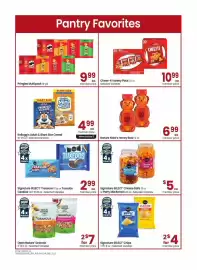 Albertsons weekly ad Page 19: Signature Select Treasure Tuxedos Cookies €2,99, Nature Nate's Honey Bear €6,99