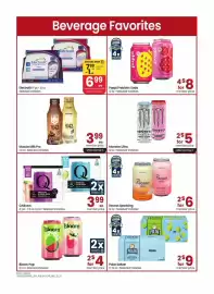 Albertsons weekly ad Page 25: Q Mixers €3,99, Muscle Milk Pro €3,99