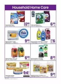 Albertsons weekly ad Page 36: Signature SELECT Trash Bags €8,99, Signature SELECT Dish Soap €6,00