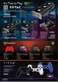 Computer Mania catalogue Page 4: It's Time to Play FORCE ZOTACⓇ NVIDIA RTX Powering Advanced Al 2 Year Warranty Extension