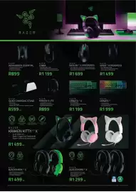 Computer Mania catalogue Page 5: RAZER QUICK CHARGING STAND €599,00, RAZER ORNATA V3 X €199,00