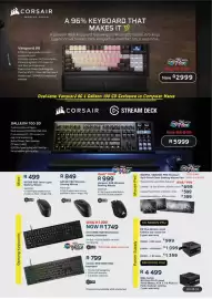 Computer Mania catalogue Page 7: Harpoon RGB Wireless Gaming Mouse €999,00, KATAR PRO Wireless Gaming Mouse €849,00