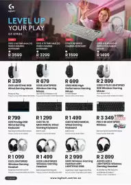 Computer Mania catalogue Page 8: G413 SE MECHANICAL Wired Gaming Keyboard €1.499,00