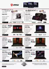 Computer Mania catalogue Page 12: CYBORG 15 €19.999,00, STEALTH 16 AI+ B3W €64.999,00
