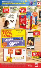Polomarket gazetka tydzień 41 Strona 13: Pianka Ptasie Mleczko E.Wedel €9,39, Czekoladki Merci €16,79
