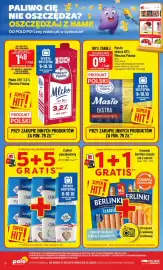 Polomarket gazetka tydzień 41 Strona 2: Masło ekstra Mleczna Polana 82% €0,99, Mleko UHT Mleczna Polana 3,2% €1,49