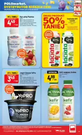 Polomarket gazetka tydzień 41 Strona 41: Kefir smakowy mango Activia €4,99, Skyr pitny naturalny Piątnica €4,49