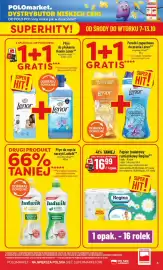 Polomarket gazetka tydzień 41 Strona 5: Papier toaletowy rumiankowy Regina 16-pak €16,99