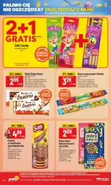 Polomarket gazetka tydzień 41 Strona 54: Ciastka w czekoladzie San Holenderskie €4,99, Guma rozpuszczalna Mamba €3,29