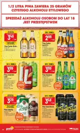 Polomarket gazetka tydzień 41 Strona 58: Piwo Żywiec Białe €3,49, Piwo Tatra Mocne €3,49
