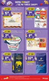 Polomarket gazetka tydzień 41 Strona 64: Serek wiejski wysokobiałkowy Piątnica €3,00, Kawa ziarnista Tchibo Exclusive €55,00