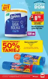 Polomarket gazetka tydzień 41 Strona 5: Ręcznik papierowy Lanna Giga rolka 120 m €8,70
