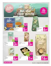 Sutterlüty Flugblatt woche 41 Seite 14: Billa Bio Caffé Crema ganze Bohne €16,49, Billa Bio Beeren Crunchy-Müsli €3,69