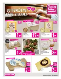 Sutterlüty Flugblatt woche 41 Seite 6: Sutterlüty's Wälder Ziegenkäse €3,29