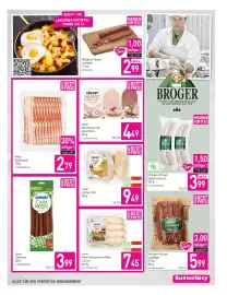 Sutterlüty Flugblatt woche 41 Seite 9: Clever Wurstaufschnitt €4,49, Clever Cabanossi €3,99