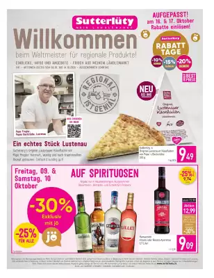Sutterlüty Flugblatt