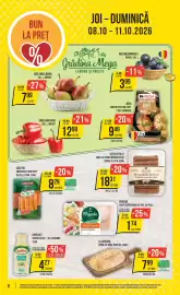 Catalog Mega Image săptămâna 41 Pagină 6: 6 | 10,94 LEI/KG BUN LA PRET % PERE SANTA MARIA CAL. I, IMPORT -27% 7.99€ LEI/KG *
