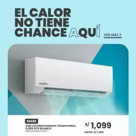 Catálogo Tiendas EFE Página 11: Mabe aire acondicionado tradicional 9.000 btu blanco €1.099,00