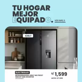 Catálogo Tiendas EFE Página 4: Electrolux refrigeradora 436lt no frost side by side inverter €1.599,00
