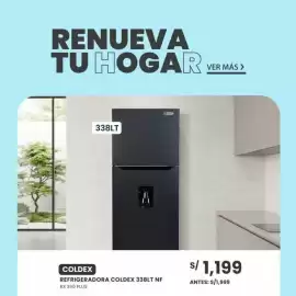 Catálogo Tiendas EFE Página 5: COLDDEX refrigeradora coldex 338lt nf rx 360 plus €1.199,00