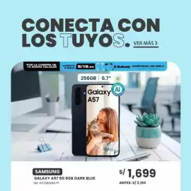 Catálogo Tiendas EFE Página 6: Samsung galaxy a57 5g 8gb dark blue €1.699,00