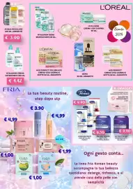 Volantino Kuadrifoglio Pagina 13: Acqua micellare Garnier €3,90, Garnier detergente in crema barrier protect €4,42