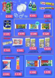 Volantino Kuadrifoglio Pagina 14: Scotch-Brite delicate antigraffio €1,00, Sacco bagno profumato €1,45