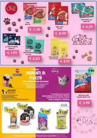 Volantino Kuadrifoglio Pagina 19: Purina One adult medium/maxi €8,99, Felix Le Ghiottonerie €1,99
