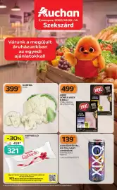 Auchan akciós újság hét 41 Oldal 1: XIXO Üdítőital, Ice Tea vagy Limonádé €139,00, Raffaello €321,00