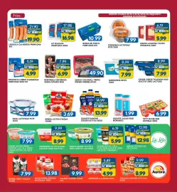 Catálogo Rancho Bom Supermercados Página 7: Queijo quark lac lélo €8,99, Salame aurora €9,99