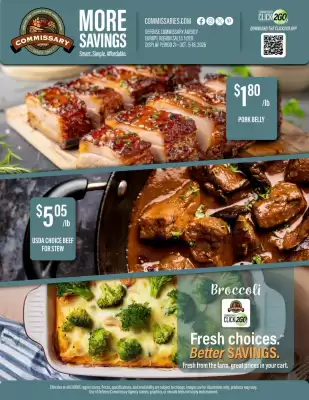 Commissary (valid until 11-10)