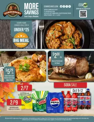 Commissary (valid until 11-10)