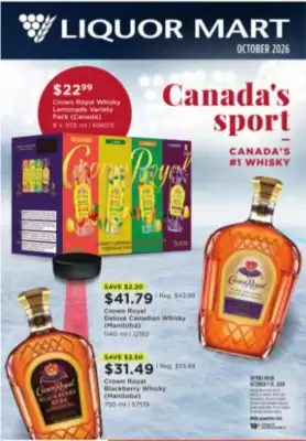 Liquor Mart (valid until 2-11)