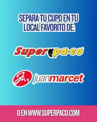 Super Paco (válido hasta 20-10)