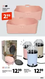 Catalogue Wibra page 8: Panier pour airfryer €2,99, Machine à pop-corn €12,99