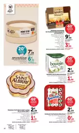 Catalogue Bi1 page 10: Apérivrais - fromage pasteurise €2,09, Saint albray - fromage pasteurise ou le vieux pane €2,89