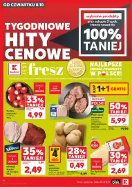 Kaufland gazetka tydzień 41 Strona 10: Słodkie papryczki z serkiem €4,99, Szynka od Szwagra €2,49