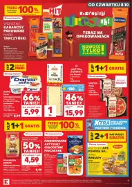 Kaufland gazetka tydzień 41 Strona 11: Ser Gouda €15,99, Makaron jajeczny Babuni €4,59