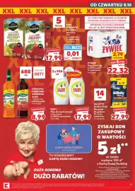 Kaufland gazetka tydzień 41 Strona 25: Płyn do mycia naczyń €17,99, Sady Wincenta Sok 100% tłoczony NFC €17,99