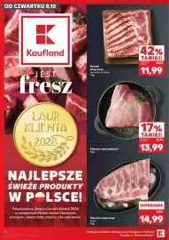 Kaufland gazetka tydzień 41 Strona 26: Żeberka wieprzowe płaty €14,99, Żeberka ekstramięsne €13,99
