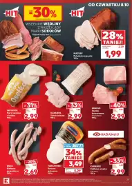 Kaufland gazetka tydzień 41 Strona 29: Tarczyński Kurczak gotowany €3,49, Szynka konserwowa eksportowa €2,99