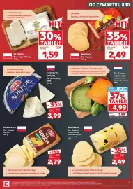 Kaufland gazetka tydzień 41 Strona 31: Ser Gouda holenderska €4,99, Mlekovita Ser Gouda wędzony €2,79