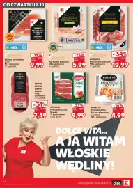 Kaufland gazetka tydzień 41 Strona 42: Mortadela bolońska Gold Edition €5,99, Gold Edition Antipasto €10,99