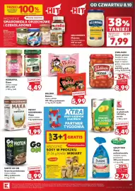 Kaufland gazetka tydzień 41 Strona 49: Buldak Ramen €5,99, Granola proteinowa €8,99